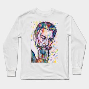 CLAUDIO MONTEVERDI watercolor and inks portrait Long Sleeve T-Shirt